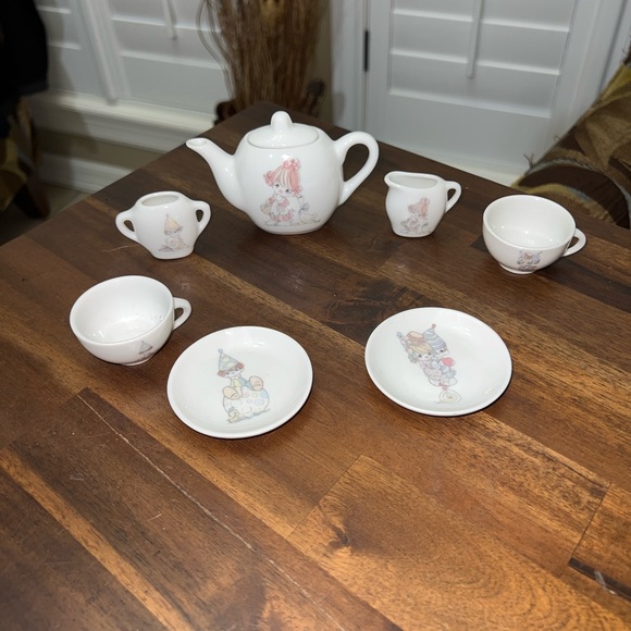 Enesco Precious Moments Mini Tea Set - Picture 1 of 6